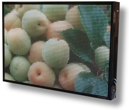 Display led negozio